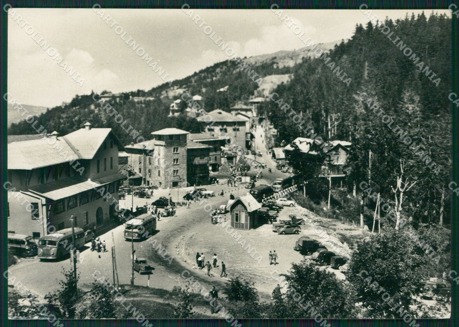Pistoia Abetone Corriere Auto Foto FG cartolina KV7986 – fronte