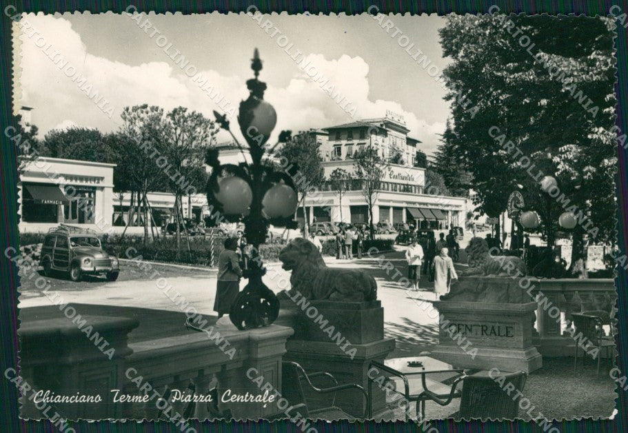 Siena Chianciano Terme Auto Foto FG cartolina KV7994 – fronte