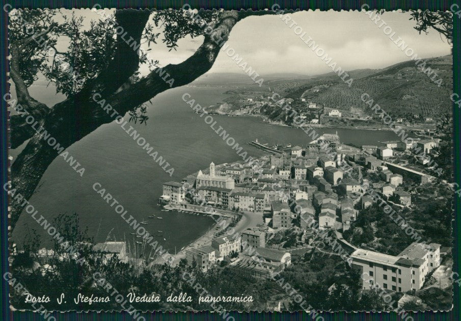 Grosseto Monte Argentario Porto Santo Stefano PIEGA Foto FG cartolina KV8004 – fronte