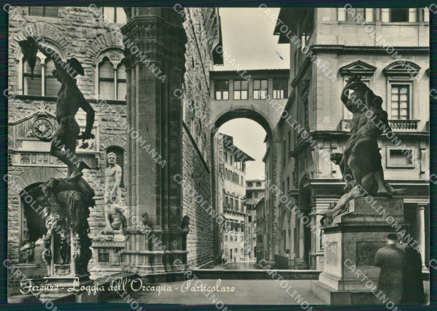 Firenze Città Loggia Orcagna Foto FG cartolina KV8009 – fronte