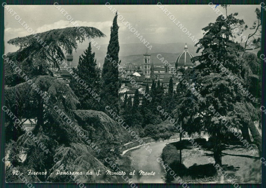 Firenze San Miniato al Monte Foto FG cartolina KV8023 – fronte