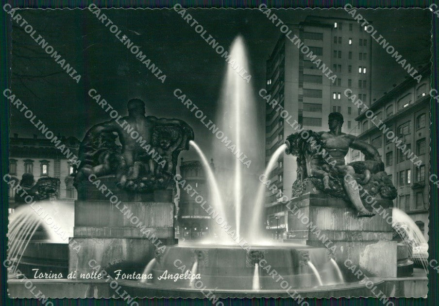 Torino Città Fontana Foto FG cartolina KV8096 – fronte