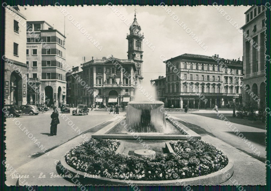 Varese Città Auto Fontana Foto FG cartolina KV8125 – fronte