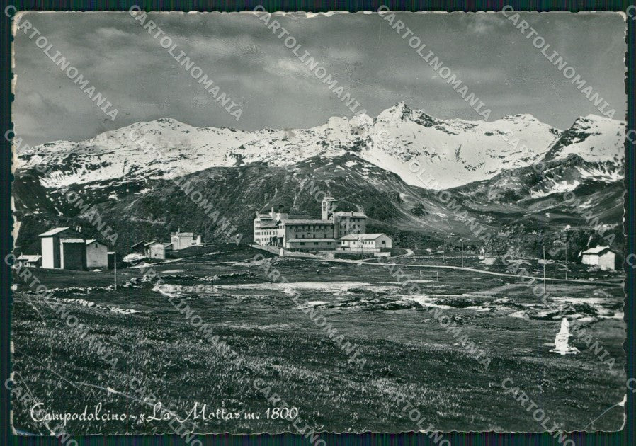 Sondrio Campodolcino La Motta PIEGHE Foto FG cartolina KV8130 – fronte