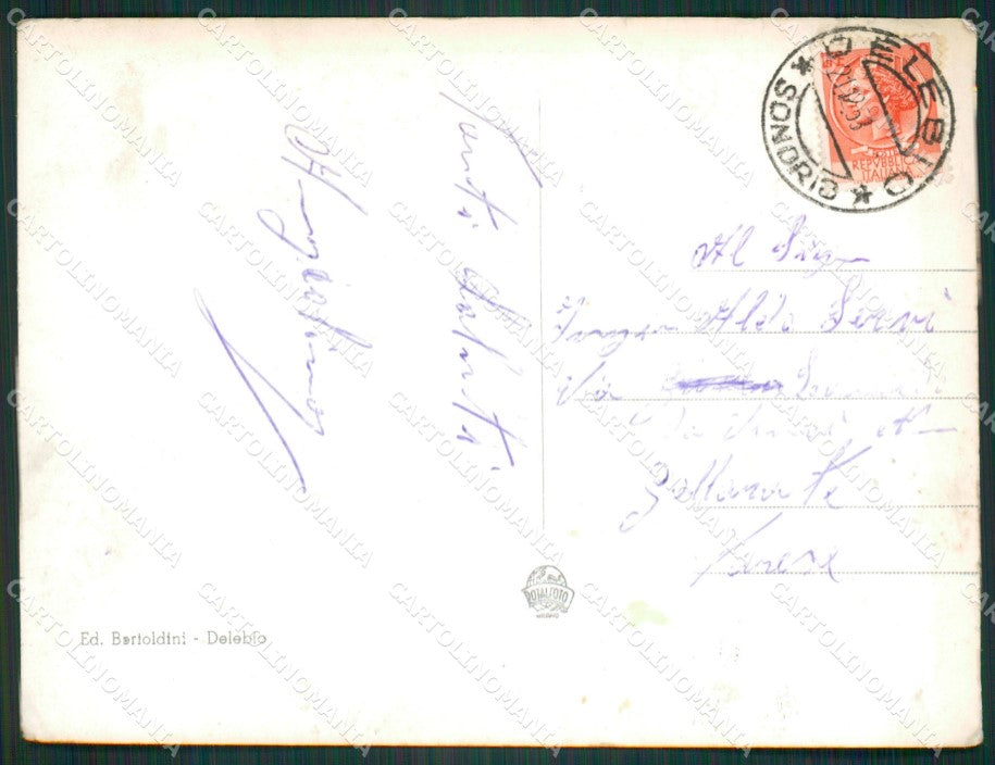Sondrio Delebio ANGOLINO SCOLLATO Foto FG cartolina KV8152 – retro