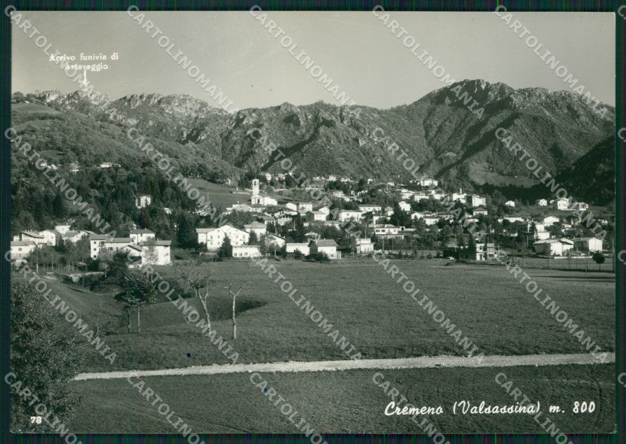 Lecco Cremeno Valsassina Foto FG cartolina KV8157 – fronte