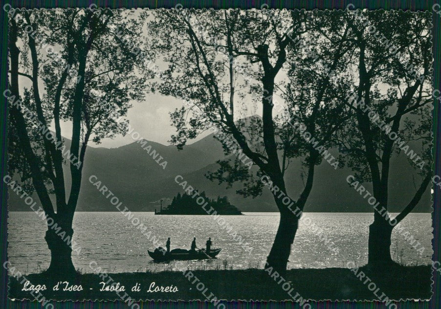 Brescia Isola di Loreto Lago d'Iseo Foto FG cartolina KV8165 – fronte