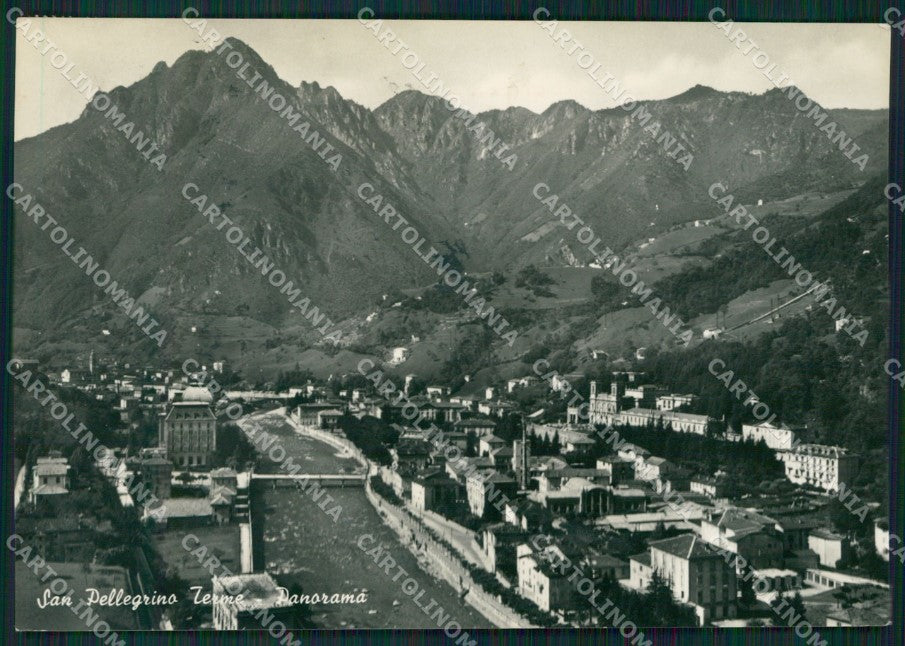 Bergamo San Pellegrino Terme Foto FG cartolina KV8180 – fronte
