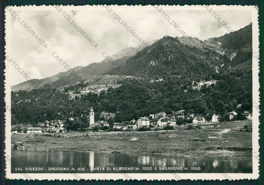 Verbania Druogno Albogno Sagrogno Foto FG cartolina KV8187 – fronte