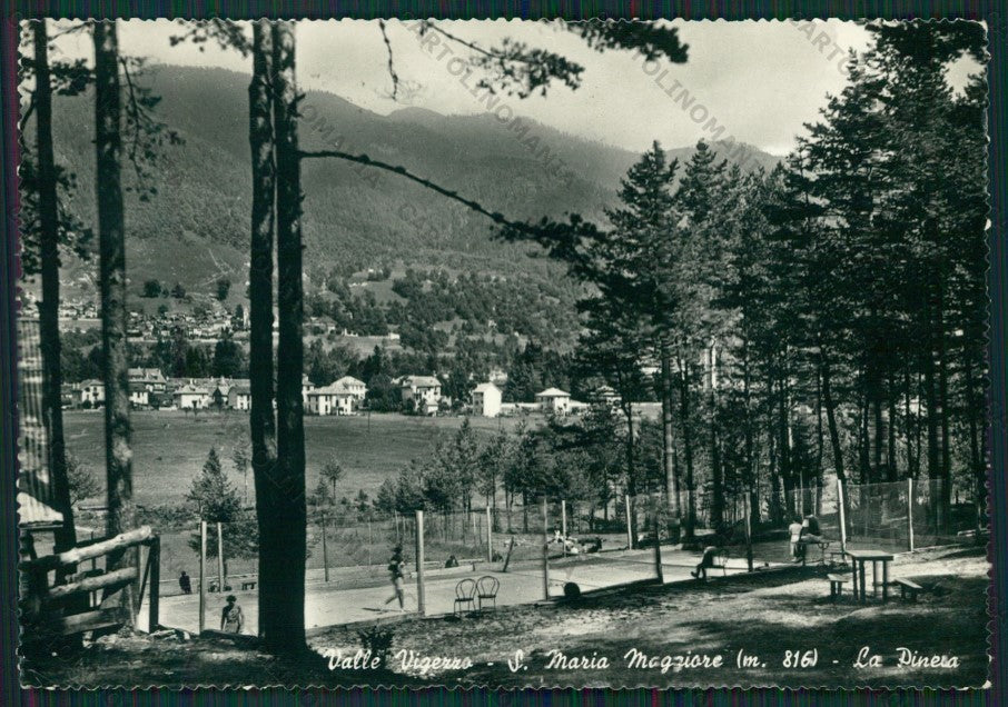 Verbania Santa Maria Maggiore Tennis Foto FG cartolina KV8193 – fronte