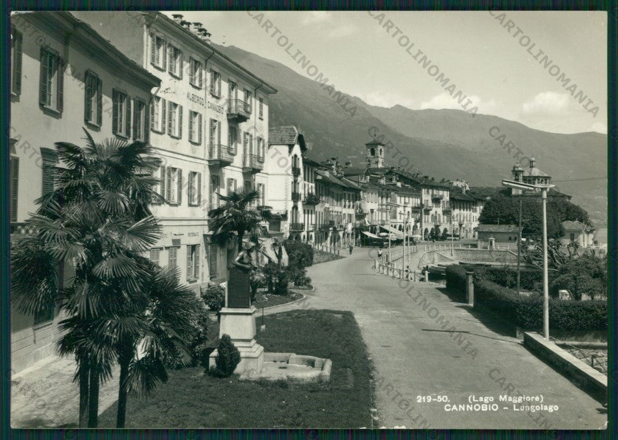 Verbania Cannobio Lago Maggiore Foto FG cartolina KV8198 – fronte