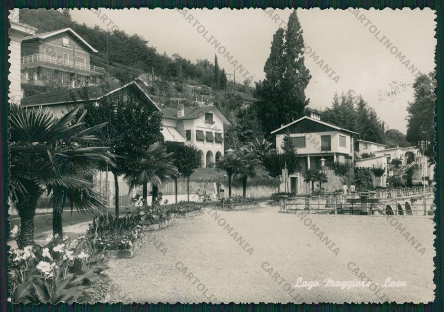 Novara Lesa Lago Maggiore Foto FG cartolina KV8204 – fronte