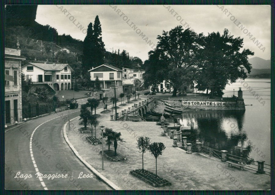 Novara Lesa Lago Maggiore Foto FG cartolina KV8205 – fronte