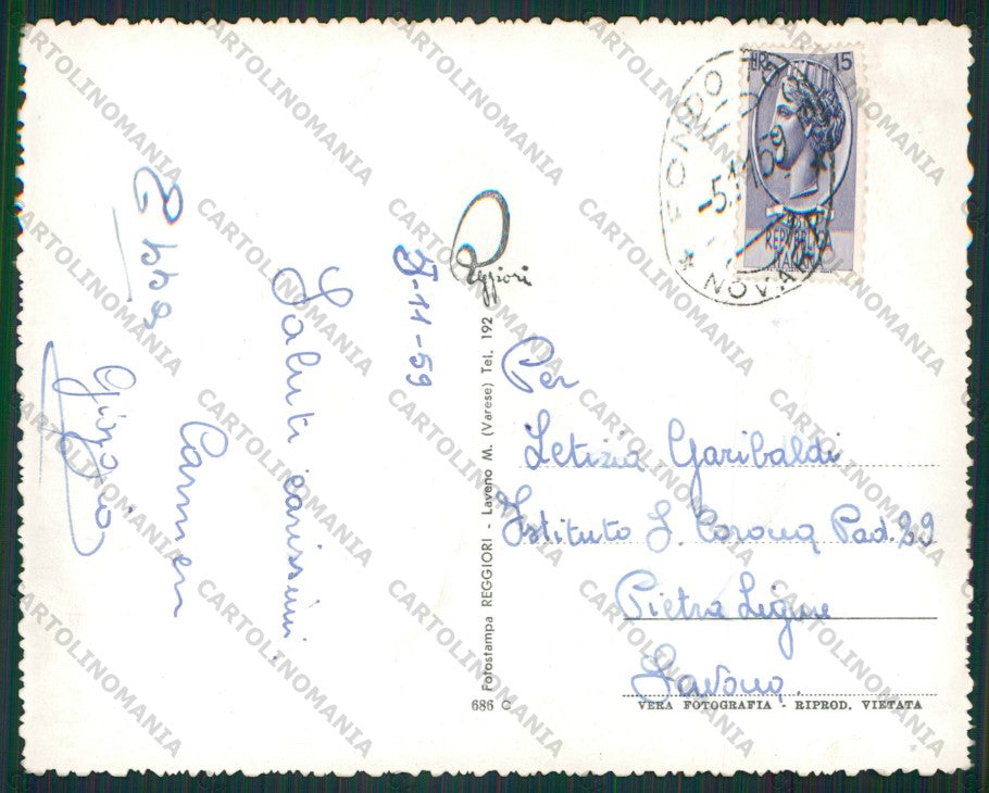 Verbania Pallanza Fontana Corriera Foto FG cartolina KV8215 – retro
