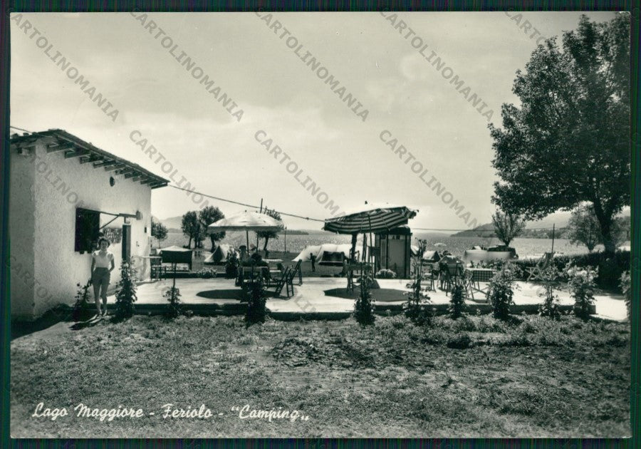 Verbania Baveno Feriolo Lago Maggiore Campeggio Foto FG cartolina KV8227 – fronte