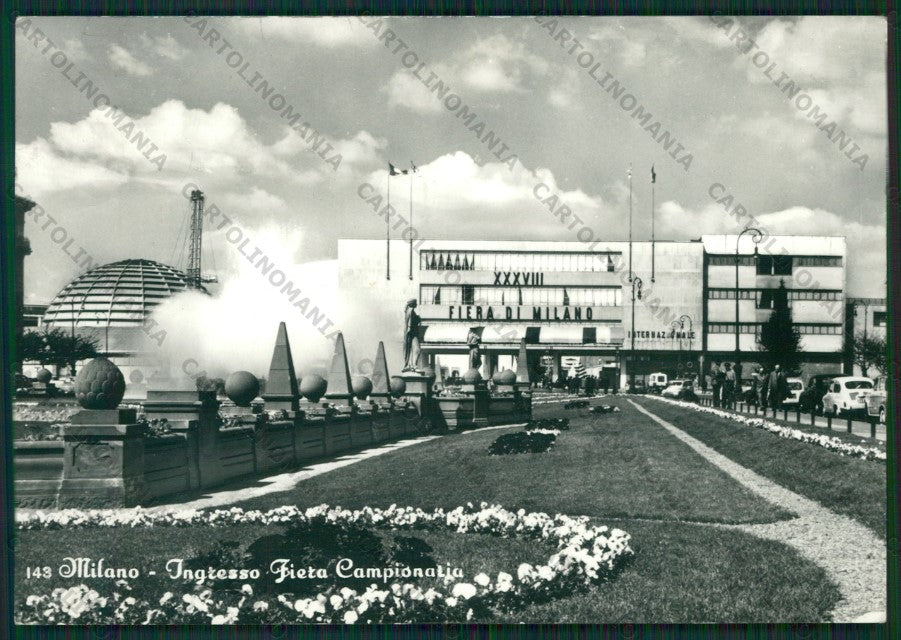 Milano Città Fiera Campionaria Foto FG cartolina KV8230 – fronte