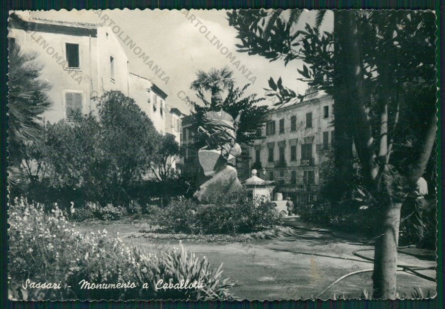 Sassari Città PIEGHE Foto FG cartolina KV8255 – fronte