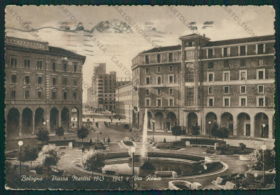 Bologna Città Fontana FG cartolina KV8259 – fronte