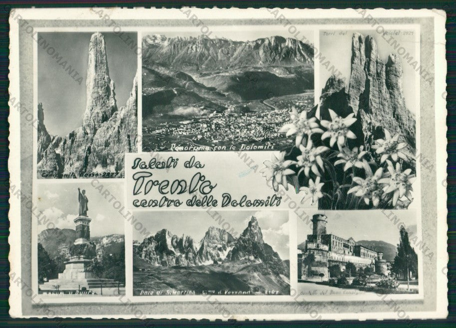 Trento Città Saluti da PIEGHINA Foto FG cartolina KV8279 – fronte