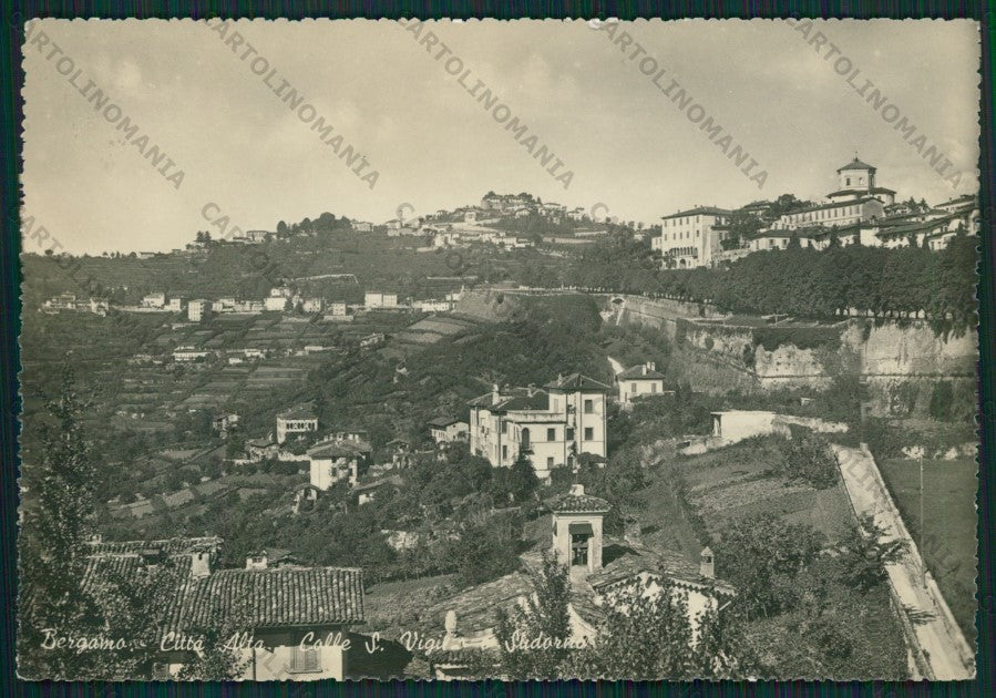 Bergamo Città Sudorno FG cartolina KV8314 – fronte