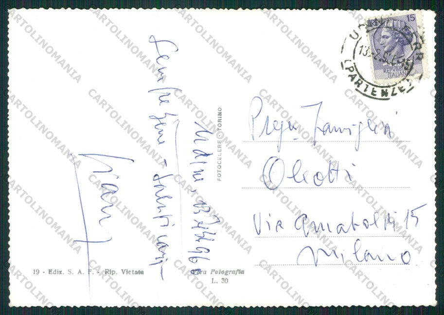 Udine Città Foto FG cartolina KV8318 – retro