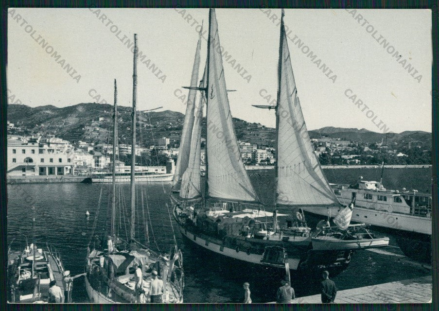 Imperia Sanremo Barche Foto FG cartolina KV8328 – fronte