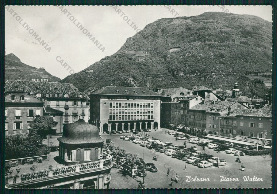 Bolzano Città Auto Foto FG cartolina KV8336 – fronte