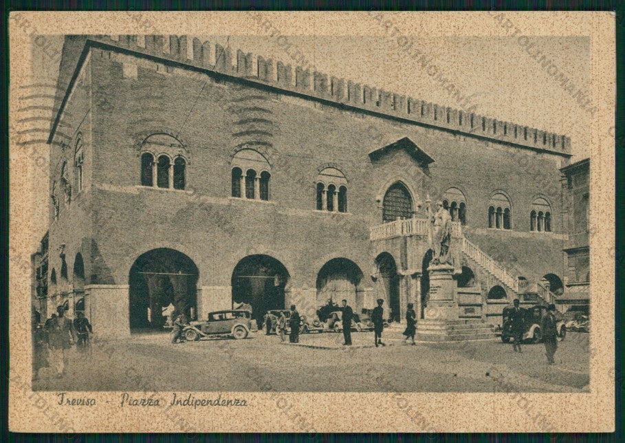 Treviso Città Auto FG cartolina KV8338 – fronte