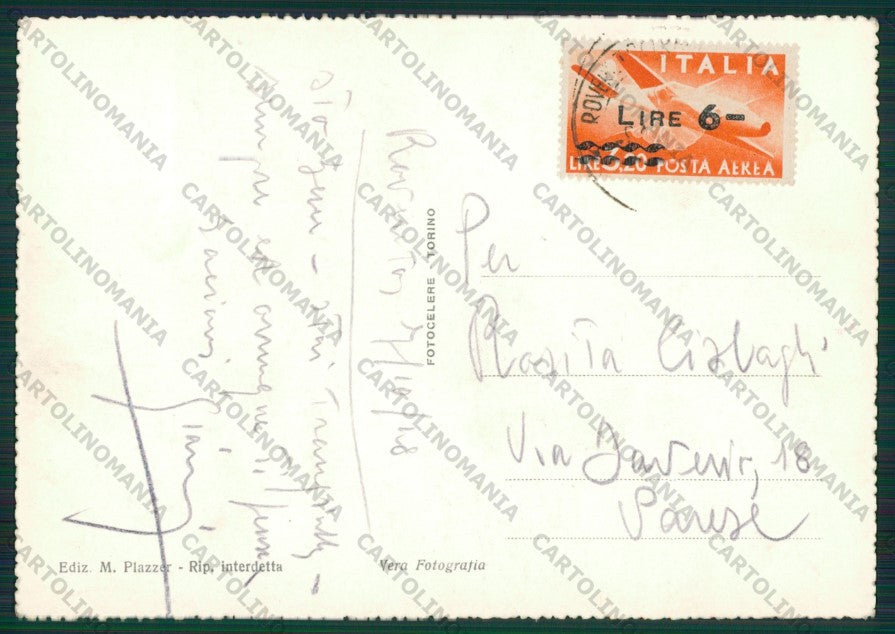 Trento Rovereto Foto FG cartolina KV8340 – retro