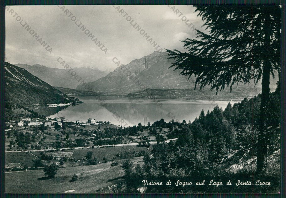 Lecco Torre dè Busi Lago Santa Croce Foto FG cartolina KV8341 – fronte