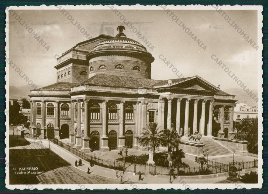 Palermo Città Teatro PIEGHNA Foto FG cartolina KV8349 – fronte