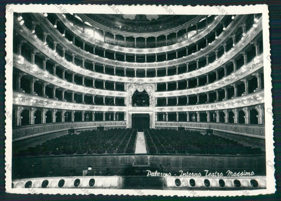 Palermo Città Teatro Foto FG cartolina KV8352 – fronte