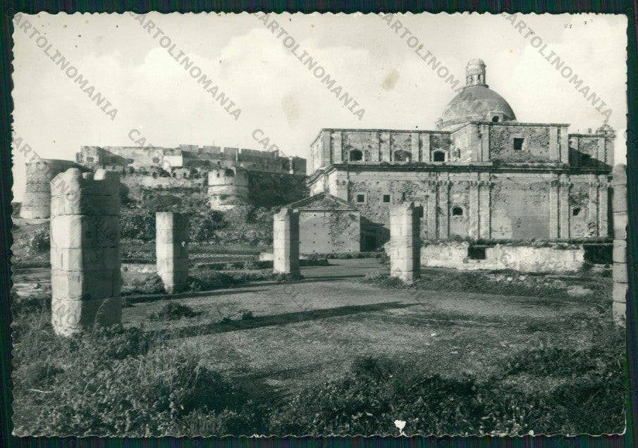 Messina Milazzo PIEGHINA ABRASA Foto FG cartolina KV8356 – fronte