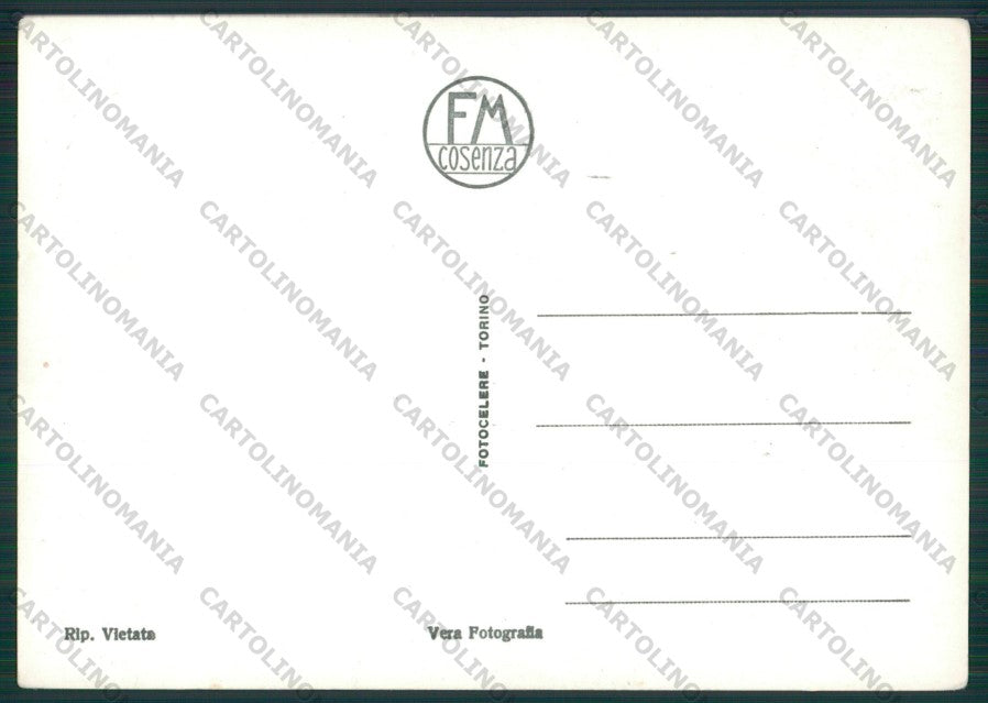 Cosenza Lago Cicita Foto FG cartolina KV8359 – retro