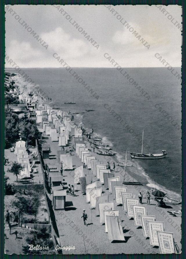 Rimini Bellaria Foto FG cartolina KV8363 – fronte