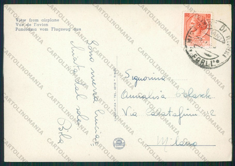 Rimini Miramare di FG cartolina KV8365 – retro