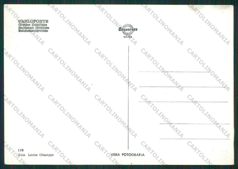 Cagliari Carbonia Carloforte Foto FG cartolina KV8368 – retro