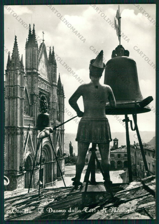 Terni Orvieto Torre di Maurizio Campana Foto FG cartolina KV8376 – fronte