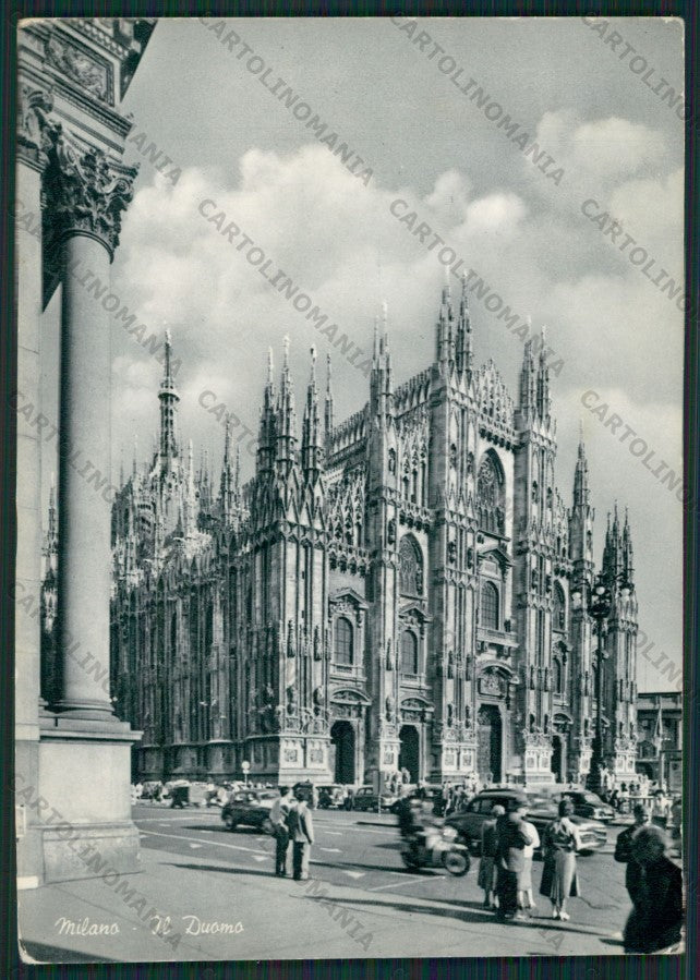 Milano Città Auto PIEGHINE Foto FG cartolina KV8378 – fronte
