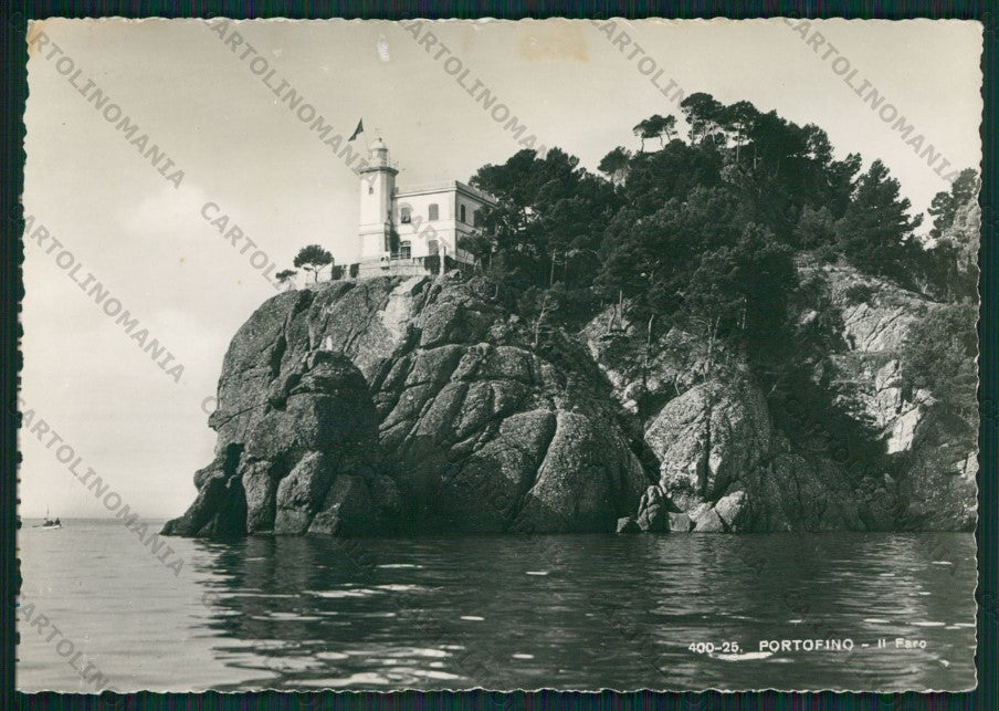 Genova Portofino Faro Foto FG cartolina KV8386 – fronte