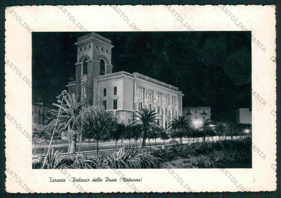 Taranto Città Poste Foto FG cartolina KV8391 – fronte