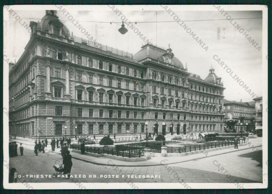 Trieste Città Poste Foto FG cartolina KV8392 – fronte