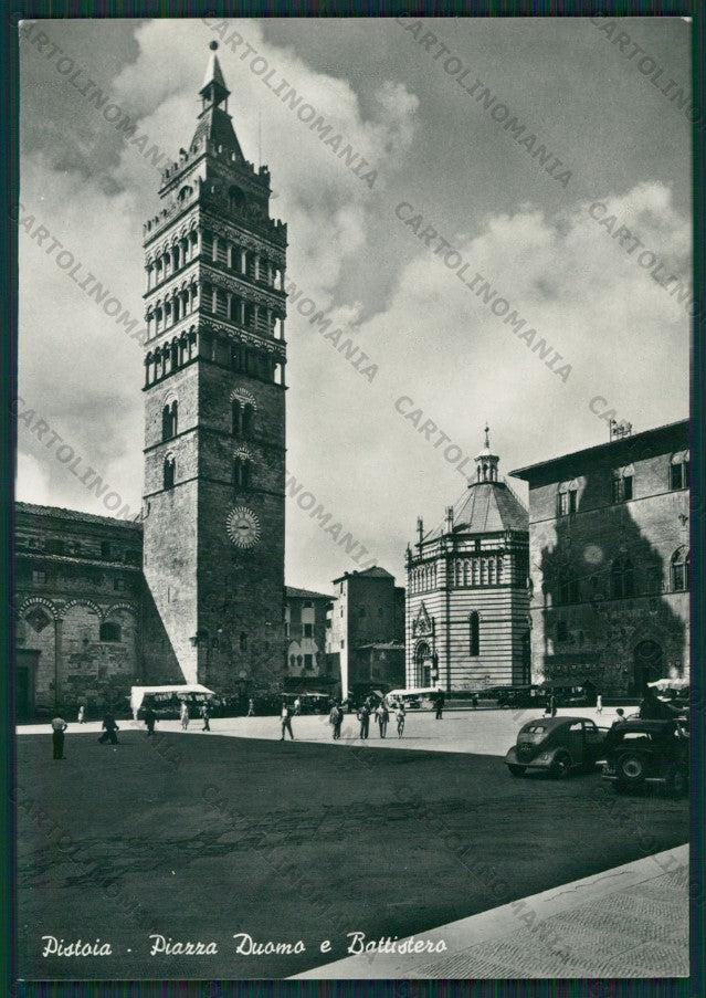 Pistoia Città Auto Foto FG cartolina KV8399 – fronte