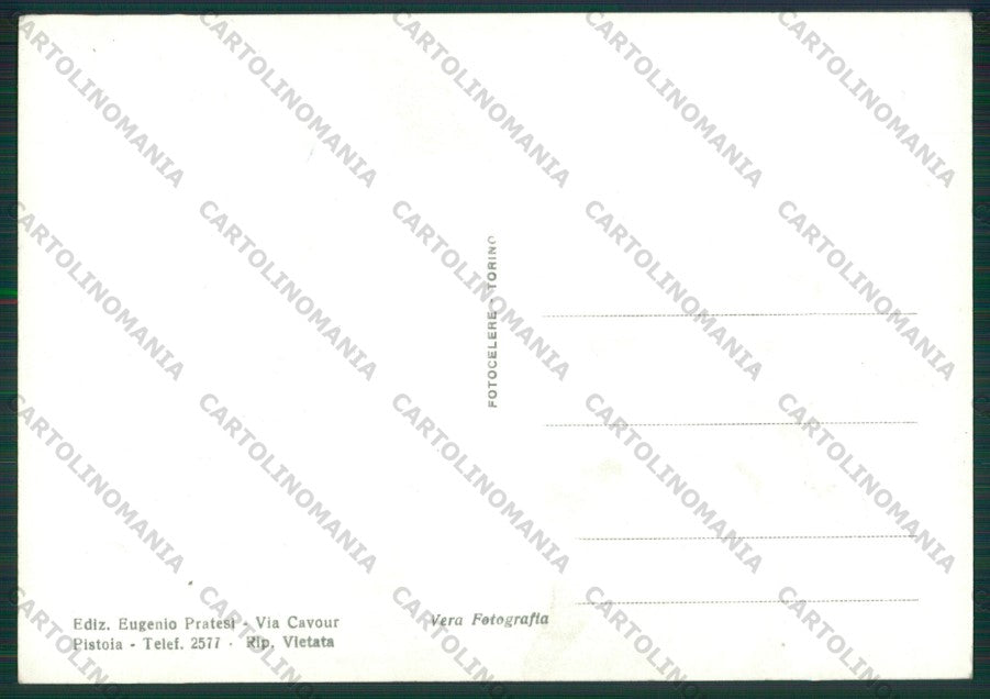 Pistoia Città Auto Foto FG cartolina KV8399 – retro