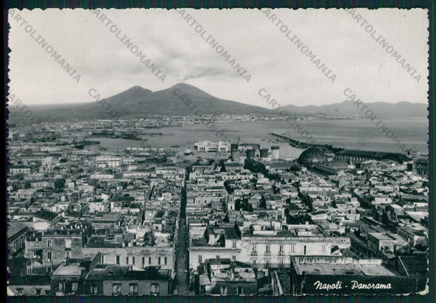 Napoli Città PIEGHINA Foto FG cartolina KV8400 – fronte