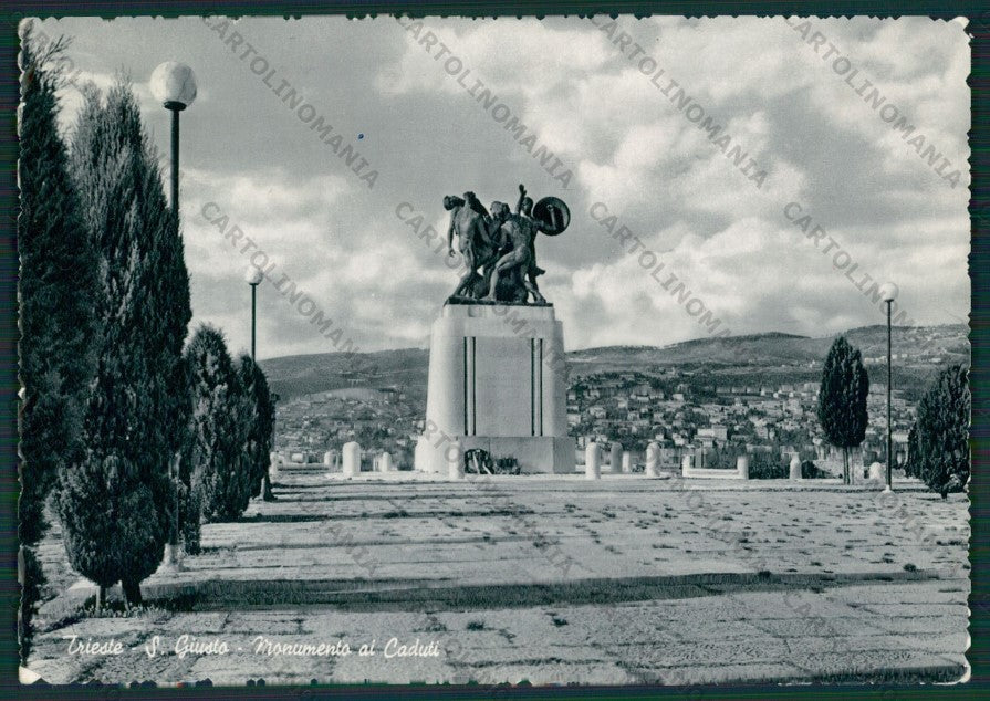 Trieste San Giusto Foto FG cartolina KV8405 – fronte
