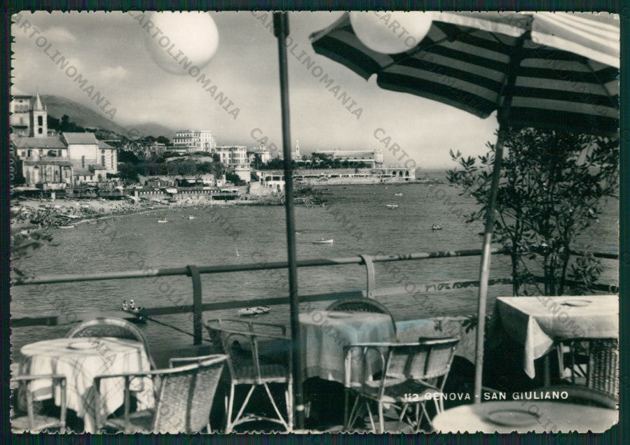 Genova San Giuliano ANGOLINO STRAPPATO Foto FG cartolina KV8407 – fronte