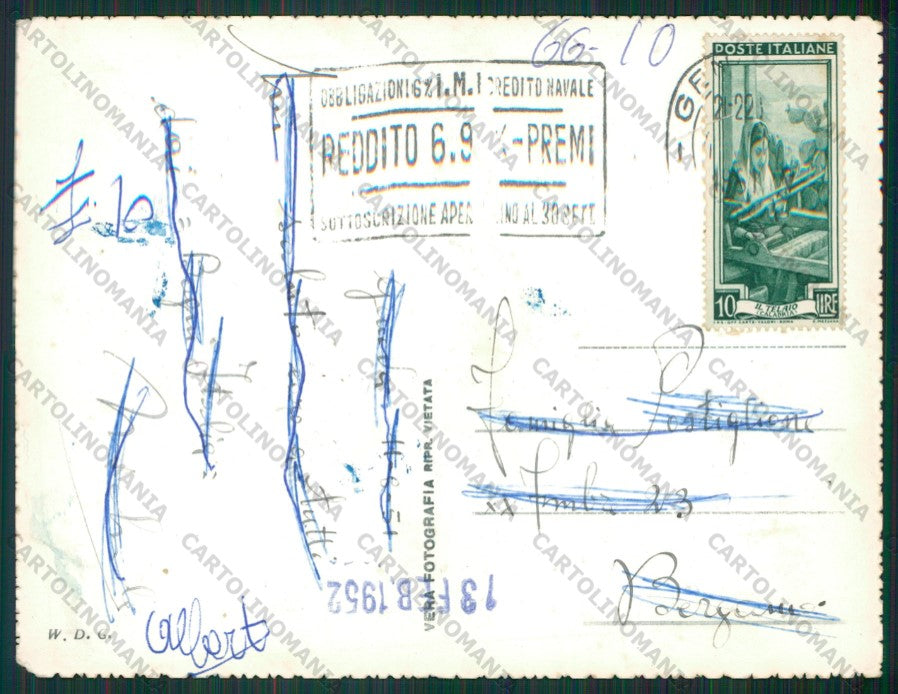 Genova San Giuliano ANGOLINO STRAPPATO Foto FG cartolina KV8407 – retro