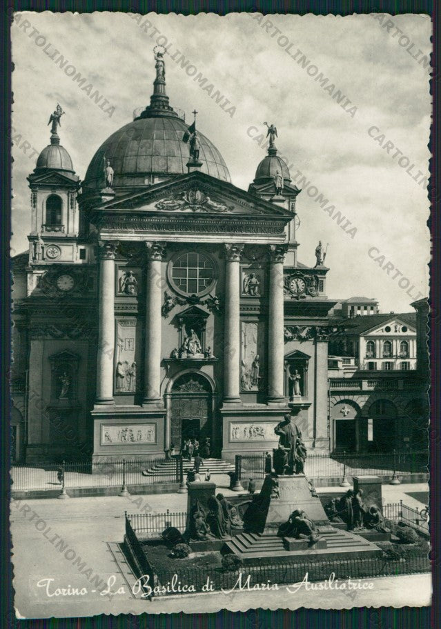 Torino Città PIEGHINE Foto FG cartolina KV8413 – fronte