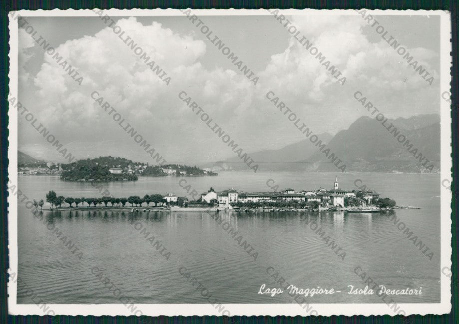 Verbania Stresa Isola Pescatori Lago Maggiore Foto FG cartolina KV8418 – fronte